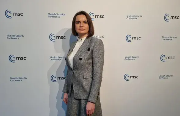 У 2022-м Святлана Ціханоўская таксама ўдзельнічала ў гэтым форуме / https://twitter.com/Tsihanouskaya
