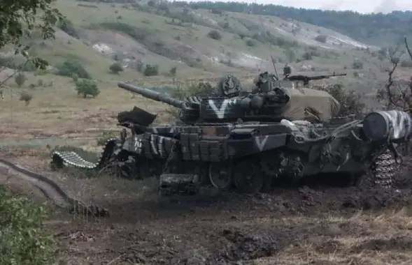 Уничтоженный в Украине российский танк / facebook.com/GeneralStaff.ua
