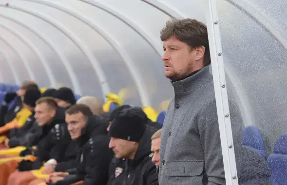Главный тренер "Шахтёра" Алексей Бага / vk.com/fcshakhterby​
