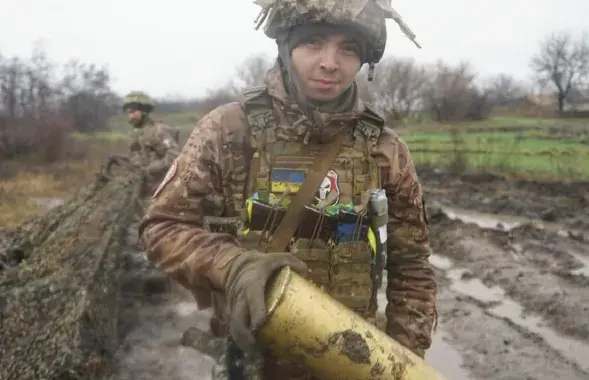 Украінскія байцы на фронце / https://www.facebook.com/GeneralStaff.ua

