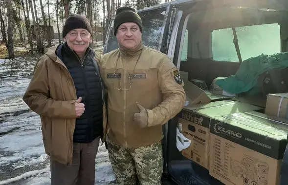 Посол Украины в Беларуси Игорь Кизим (слева)&nbsp;/ facebook.com
