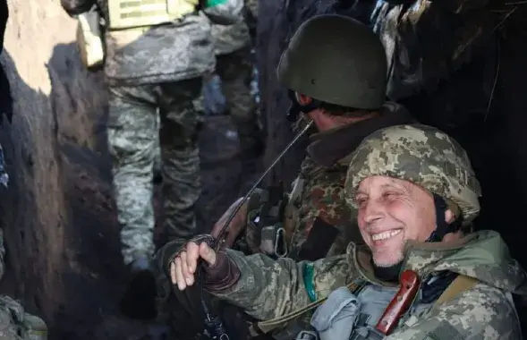 Украінскія вайскоўцы на фронце / https://www.facebook.com/GeneralStaff.ua
