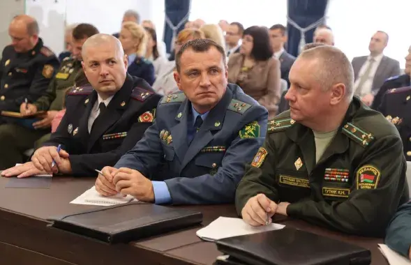 Госсекретарь Совбеза объяснял присутствующим ситуацию с российским ядерным оружием / sb.by
