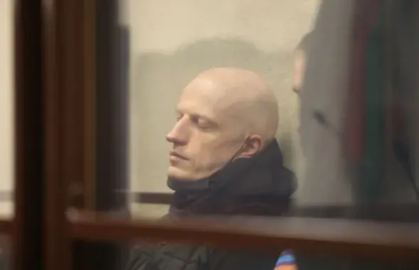 Ігар Аліневіч на судзе
