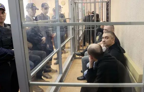 В Гомельском областном суде караулят политзаключенных, которых судили по делу "Рабочага руху" / gp.by
