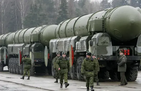 Russian nuclear weapons / AP
