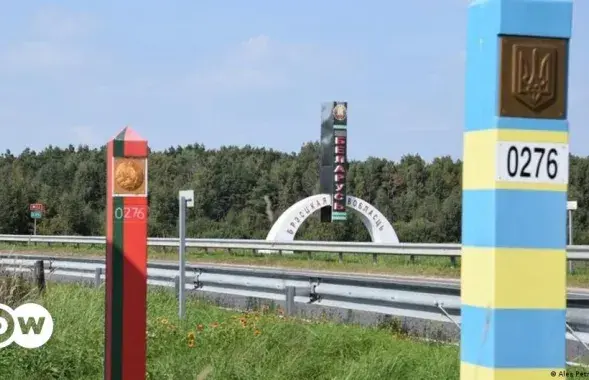 На границе Украины и Беларуси / DW
