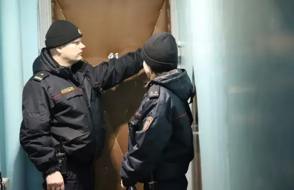 Міліцыянеры праводзяць "рэйд" / Ілюстрацыйнае фота t.me/police_minsk/
