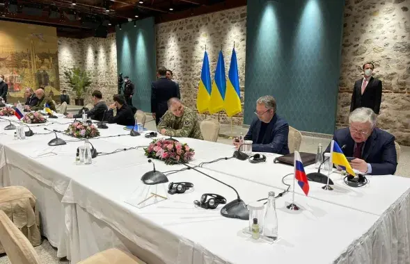 Во время переговоров в Стамбуле / president.gov.ua