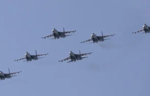 Перемещение авиационной техники с аэродромов передового базирования на полуострове частичное / Иллюстративное фото @mod_russia