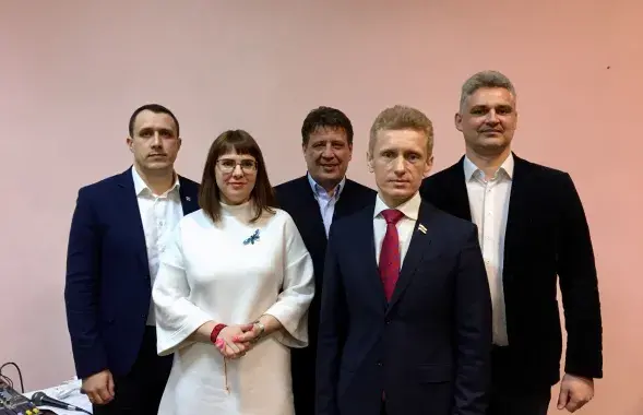 Павел Северинец, Ольга Ковалькова, Николай Козлов, Алексей Янукевич, Юрий Губаревич / фото из "Фейсбука"