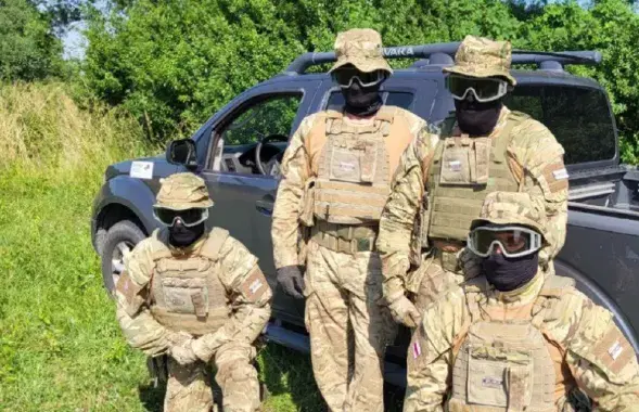 Байцы з групы аэравыведкі летам 2022-га / twitter.com/PragueSupport
