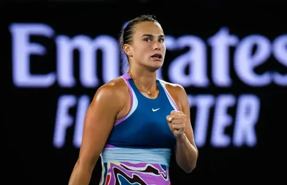 Aryna Sabalenka at the Australian Open / WTA
