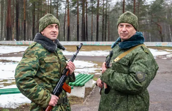 У тэрабароне шмат былых міліцыянераў / edinstvo.by
