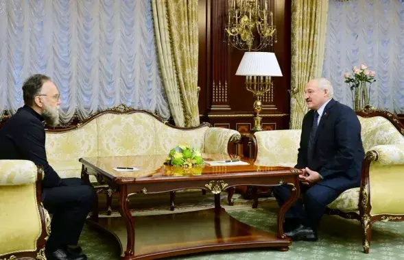 Лукашэнка з Дугіным / president.gov.by
