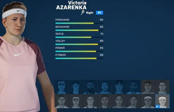 Тэнісістка не разумее, чаму яна так выглядае / https://twitter.com/vika7

