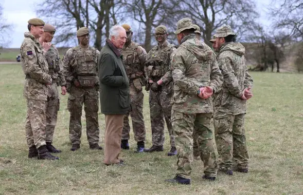 Король среди военных / https://twitter.com/DefenceHQ
