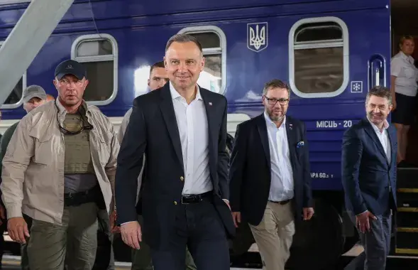 Анджэй Дуда ў Кіеве / https://twitter.com/prezydentpl
