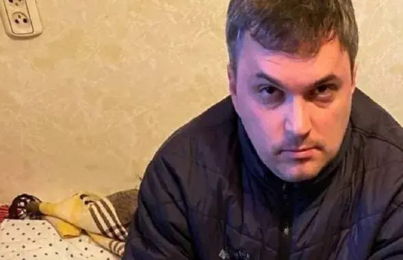 Сергей Наумчик после задержания / Фото из ТГ-канала силовиков
