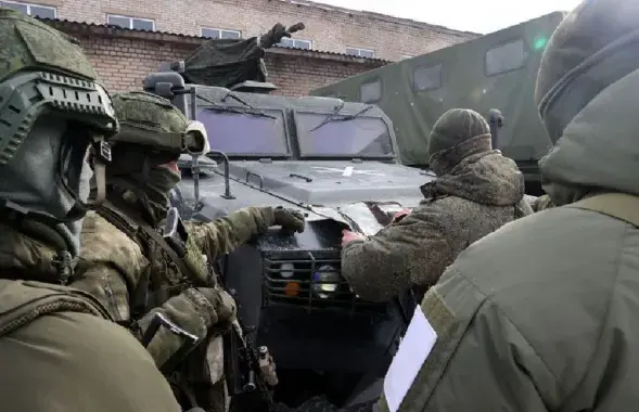 Падчас "антытэрарыстычных вучэнняў" зімой 2023-га / БЕЛТА
