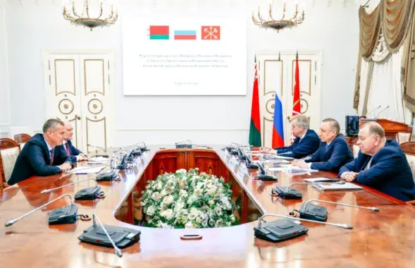 Перамовы ў Санкт-Пецярбургу / russia.mfa.gov.by
