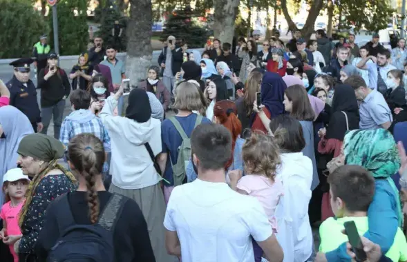 Акция протеста в Махачкале в воскресенье / chernovik.net
