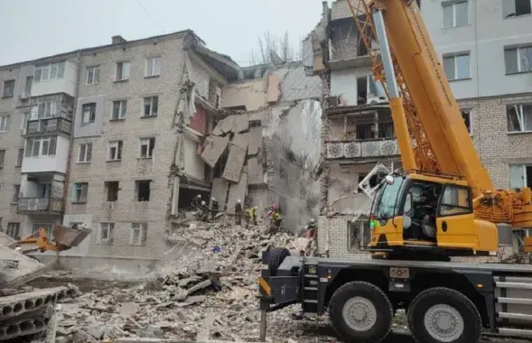 Шматпавярховік у Мікалаеве пасля расійскай атакі / novosti-n.org
