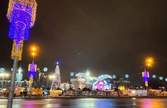 В Минске не по-зимнему тепло
