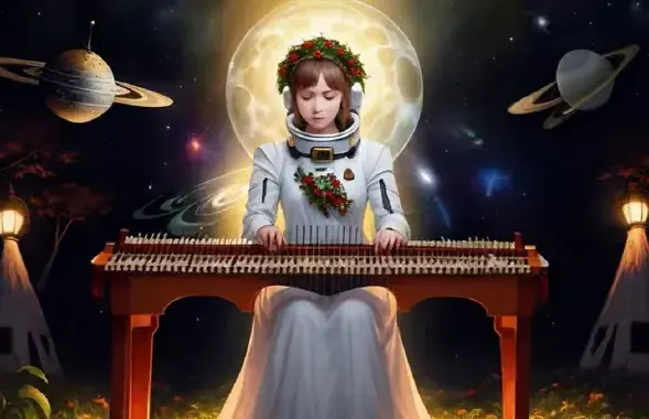 "Купалiнка-купалiнка, цёмная ночка..." / Скрыншот з відэа

