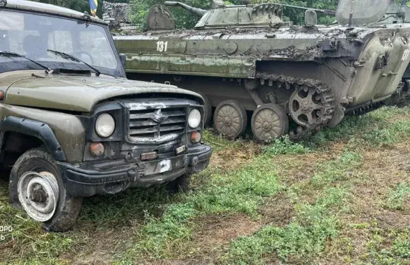 Запасны камандны пункт абсталявалі ў адным з будынкаў / https://www.facebook.com/dbr.gov.ua/
