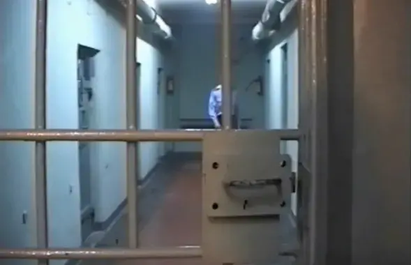 ИВС Пинского РОВД / скриншот видео
