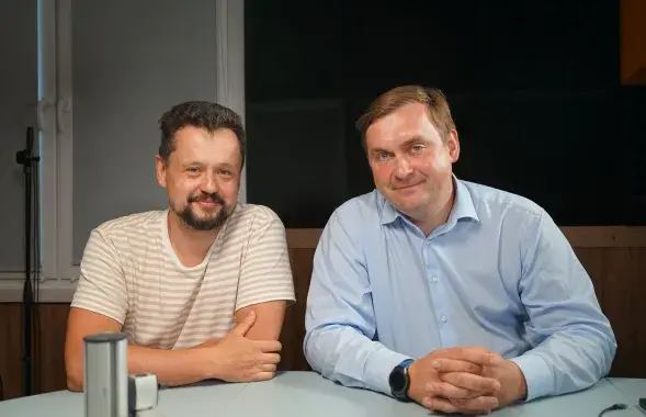 Алексей Леончик и&nbsp;Андрей Стрижак / Еврорадио
