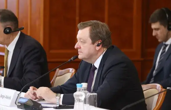 Сергей Алейник в Венгрии / mfa.gov.by
