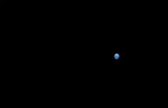 Фото Земли, которое прислал "Орион" / NASA

