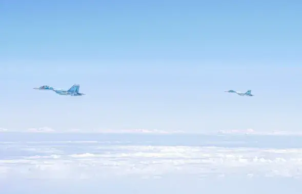 ВПС Германіі публікуе здымкі расійскіх самалётаў / twitter.com/Team_Luftwaffe
