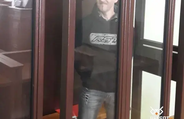 Витольд Ашурок на суде / "Белсат"​