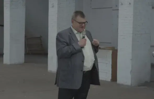 Виктор Бабарико на встрече со своей инициативной группой / Кадр из видео​