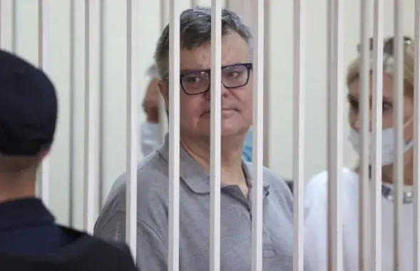Віктар Бабарыка на судзе / Reuters
