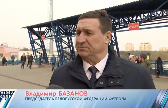Uladzimir Bazanau / video frame
