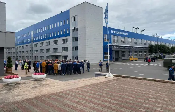 Забастовка на БелАЗе / Еврорадио