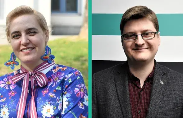 Ольга Карач и Пётр Петровский / Еврорадио