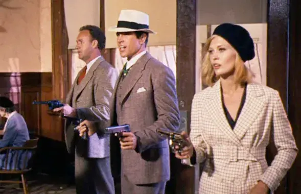 Иллюстрация к новости: кадр из фильма "Бонни и Клайд" (1967)