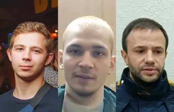 Задержанные в Бресте / фото из соцсети "Вконтакте" и телеграм-канала силовиков
