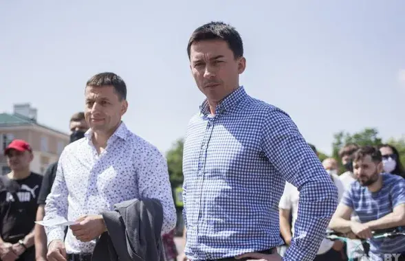 Сяргей Кагановіч і Дзмітрый Баскаў&nbsp;/ TUT.byЧитать п /олностью:&nbsp;&nbsp;https://news.tut.by/society/687736.html