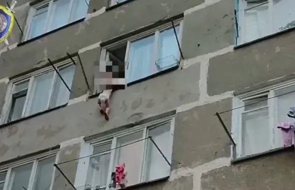 Сям'я жыве на 4-м паверсе /&nbsp;@skgovby
