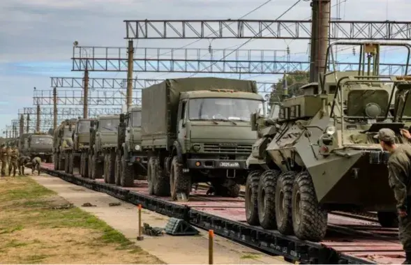 Поезда с российскими военными покидают Беларусь / belzhd.site, иллюстративное фото
