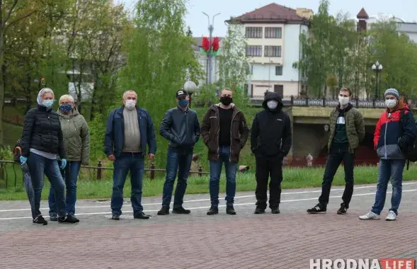 Участники встречи с Тихановским в Гродно / hrodna.life​
