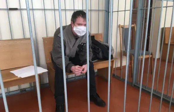 Вадим Цыкунов в суде / "Гомельская Весна"​