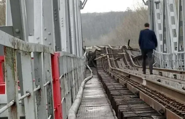 Взорванная железная дорога / vk.com/newsbelgorod