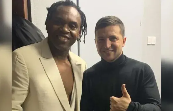 Dr. Alban и Владимир Зеленский / "Инстаграм"